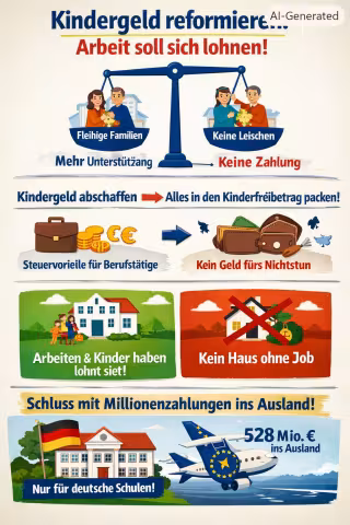 Kindergeld abschaffen 
