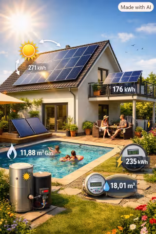 Energie Auswertung im Juli 2026
