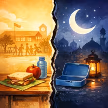 Nicht christlich die Schule in Kleve die Fastenbrechen feiert aber keine Weihnachtsfeier 