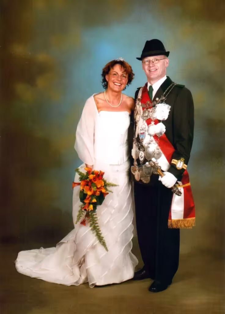 Wolfgang und Martina das Königspaar 2003